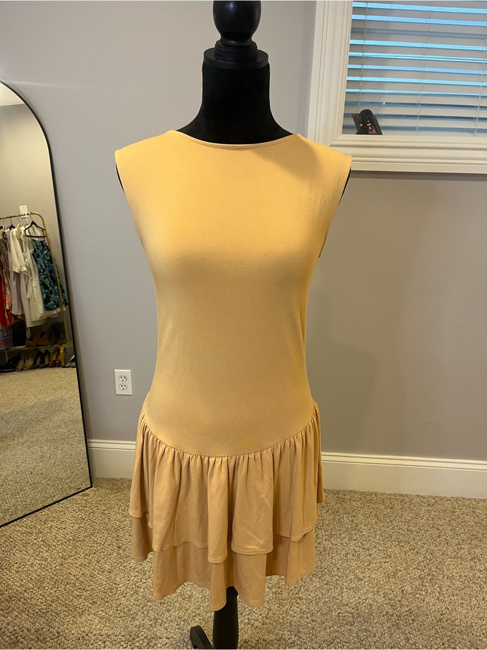 NWOT Wilfred Bloomsbury Ruffle Hem Dress- medium